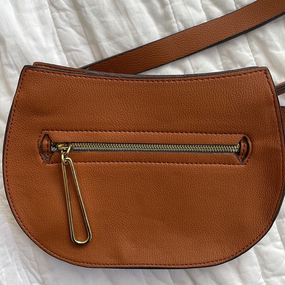 Danielle Nicole Handbags - Danielle Nicole Trish Brown Faux Leather Belt Bag Fanny pack